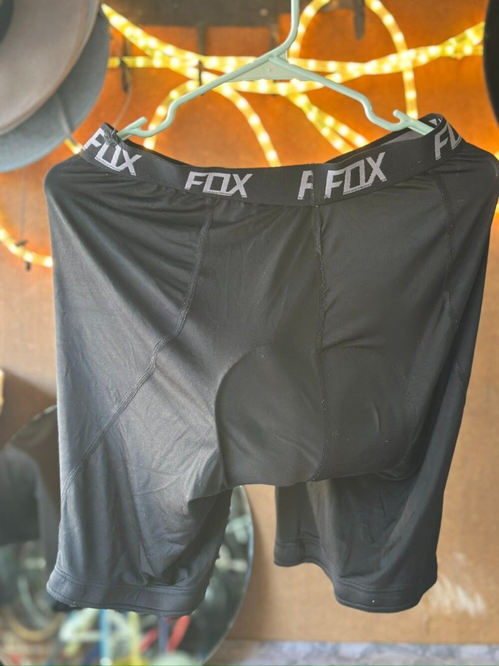 Fox Padded Bike Liner Shorts, Men's 36